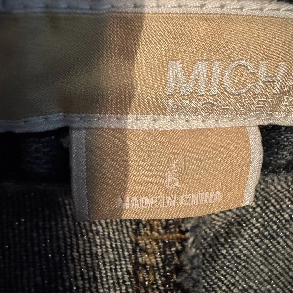 MICHAEL Michael Kors Dark Blue Flare Jeans - Picture 5 of 7